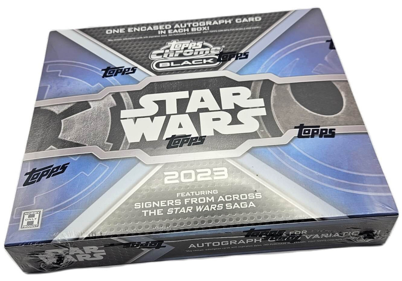 2023 Topps Star Wars Chrome Black Wave Blaster Exclusive Cards – Pick Your Card!