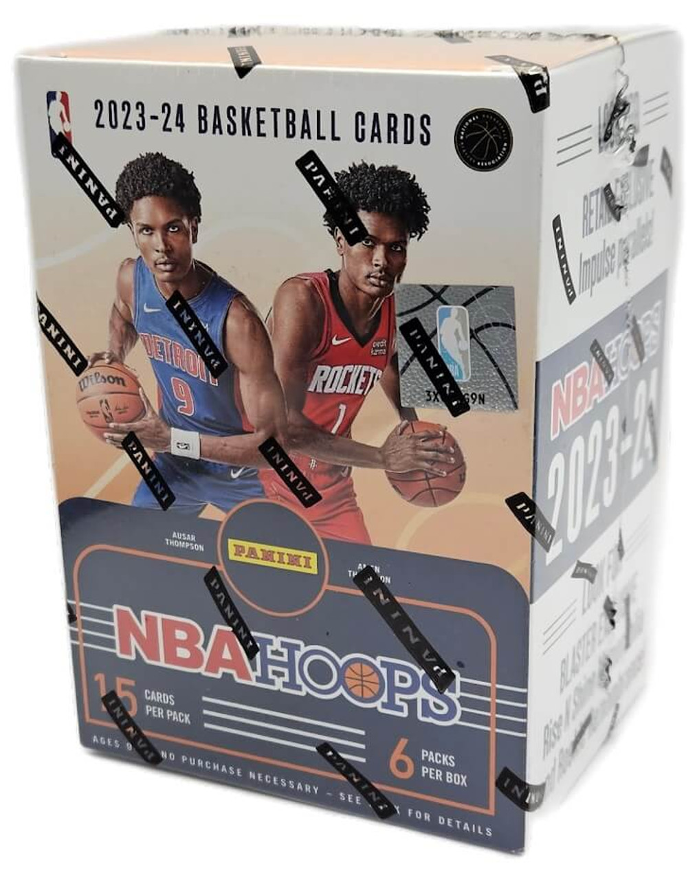 2023-24 Panini NBA HOOPS Basketball 6 Pack Blaster Box