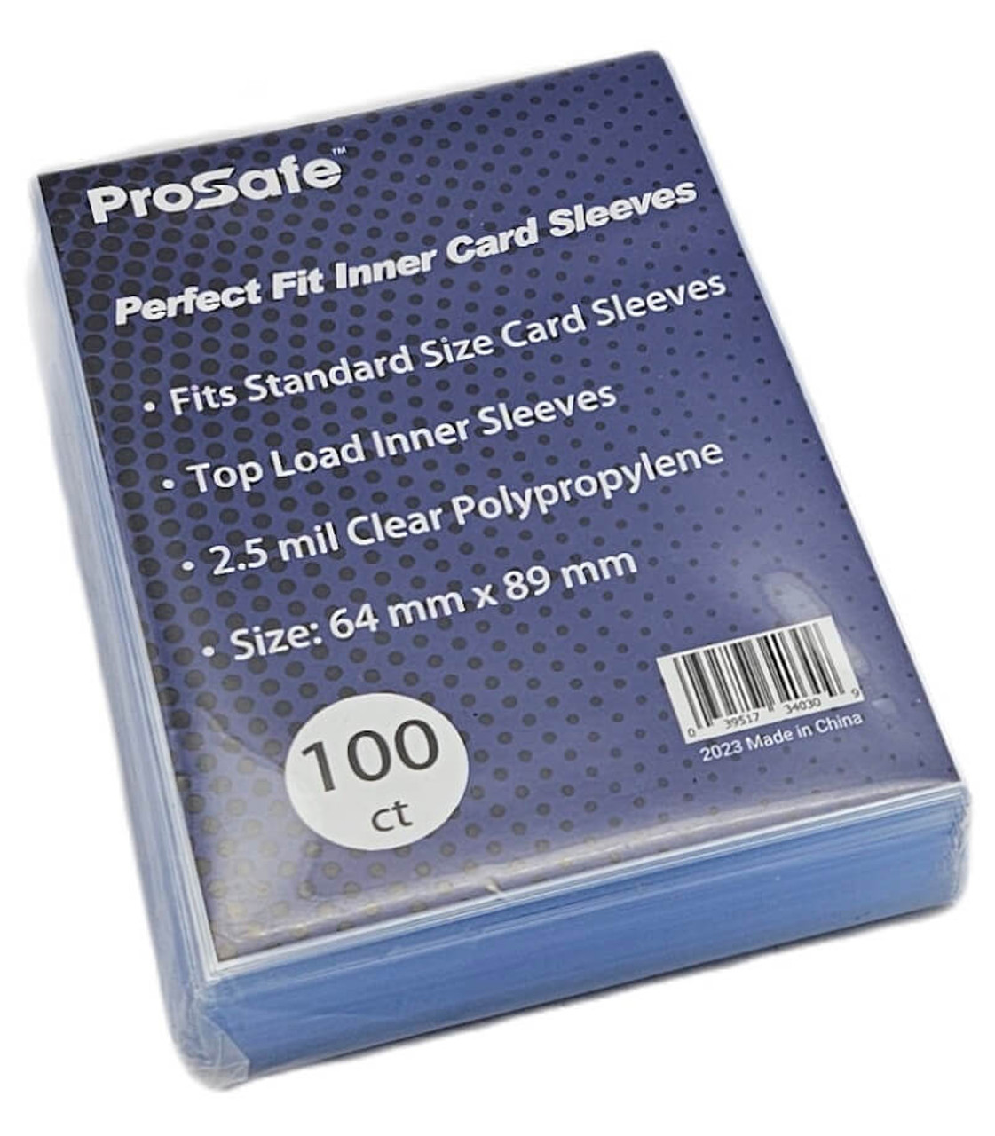 Pro-Safe Perfect Fit Inner Card Sleeves (100 Count Pack)