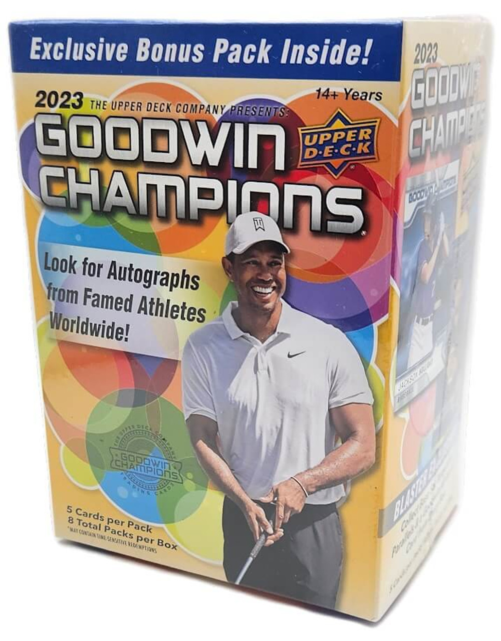 2023 Upper Deck Goodwin Champions 8 Pack Blaster Box