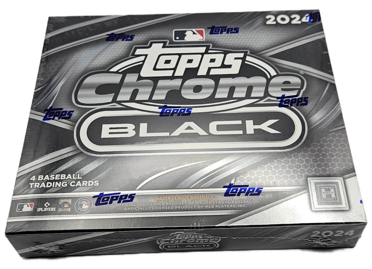2024 Topps Chrome Black Baseball Hobby Box