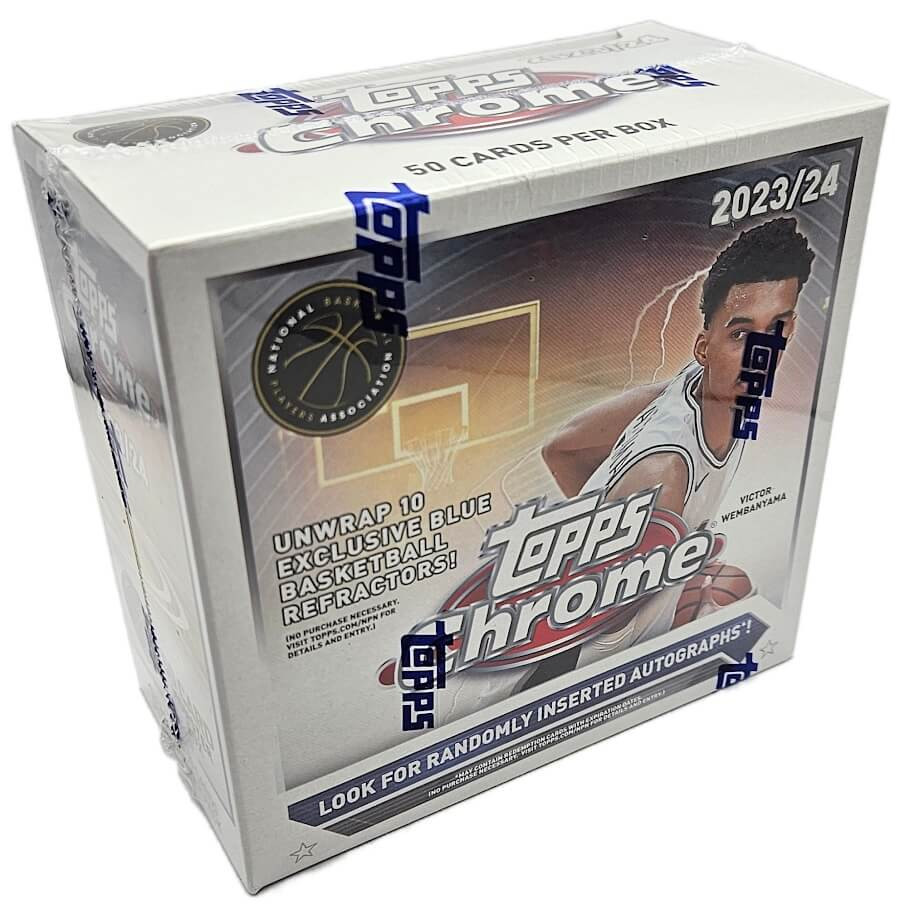 2023-24 Topps Chrome Basketball 5 Pack Monster Box