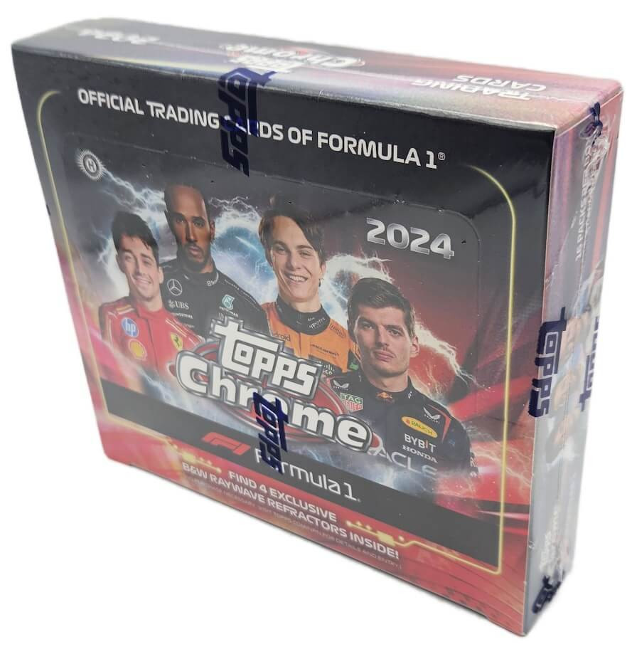 2024 Topps Chrome Formula 1 Racing Qualifying Lap Hobby Lite Box