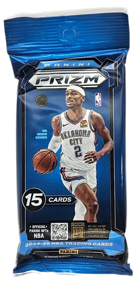 2024-25 Panini Prizm Basketball 15 Card Jumbo Value Pack