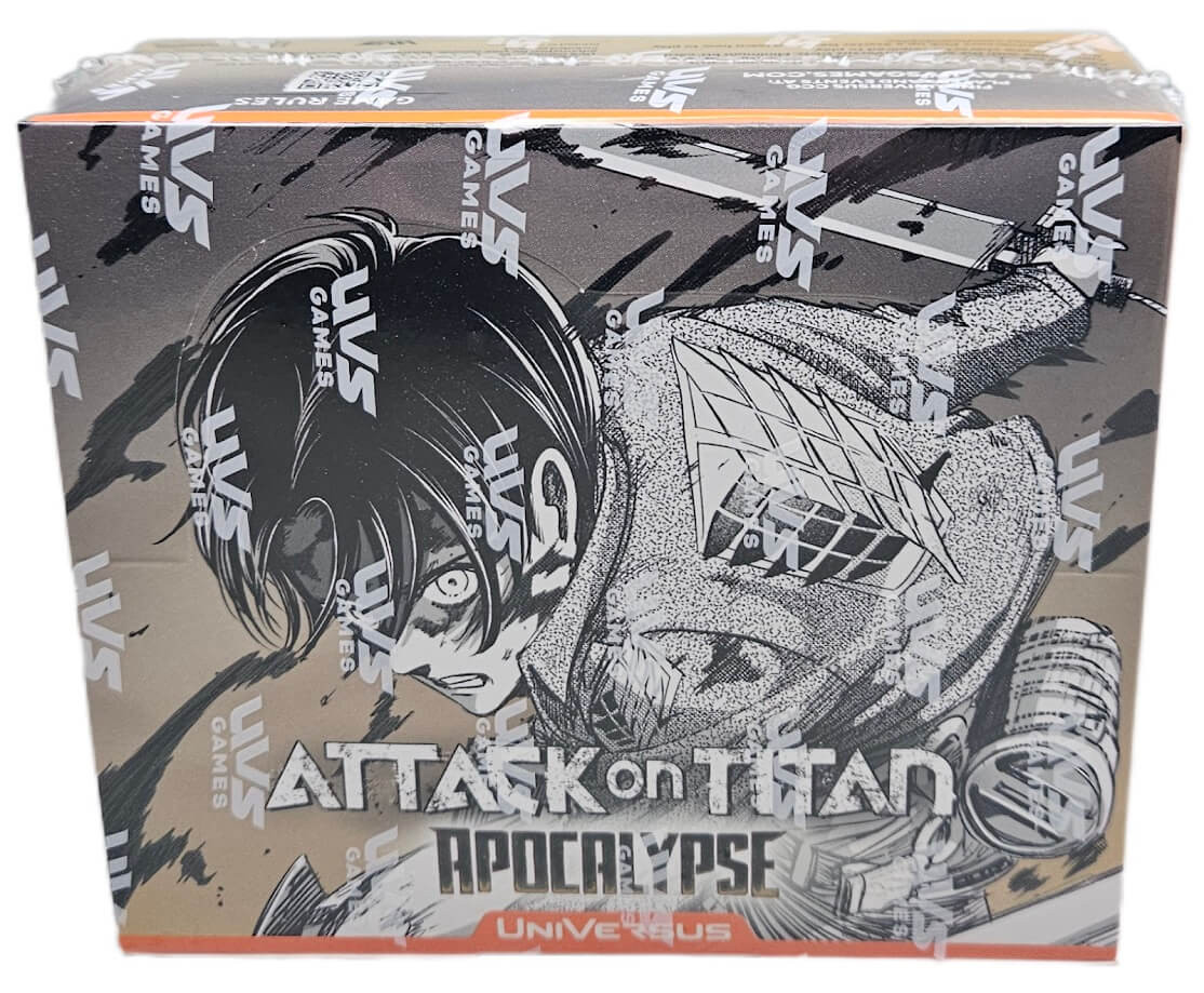 UniVersus Attack On Titan: Apocalypse 24 Pack Booster Box UniVersus Attack On Titan: Apocalypse 24 Pack Booster Box