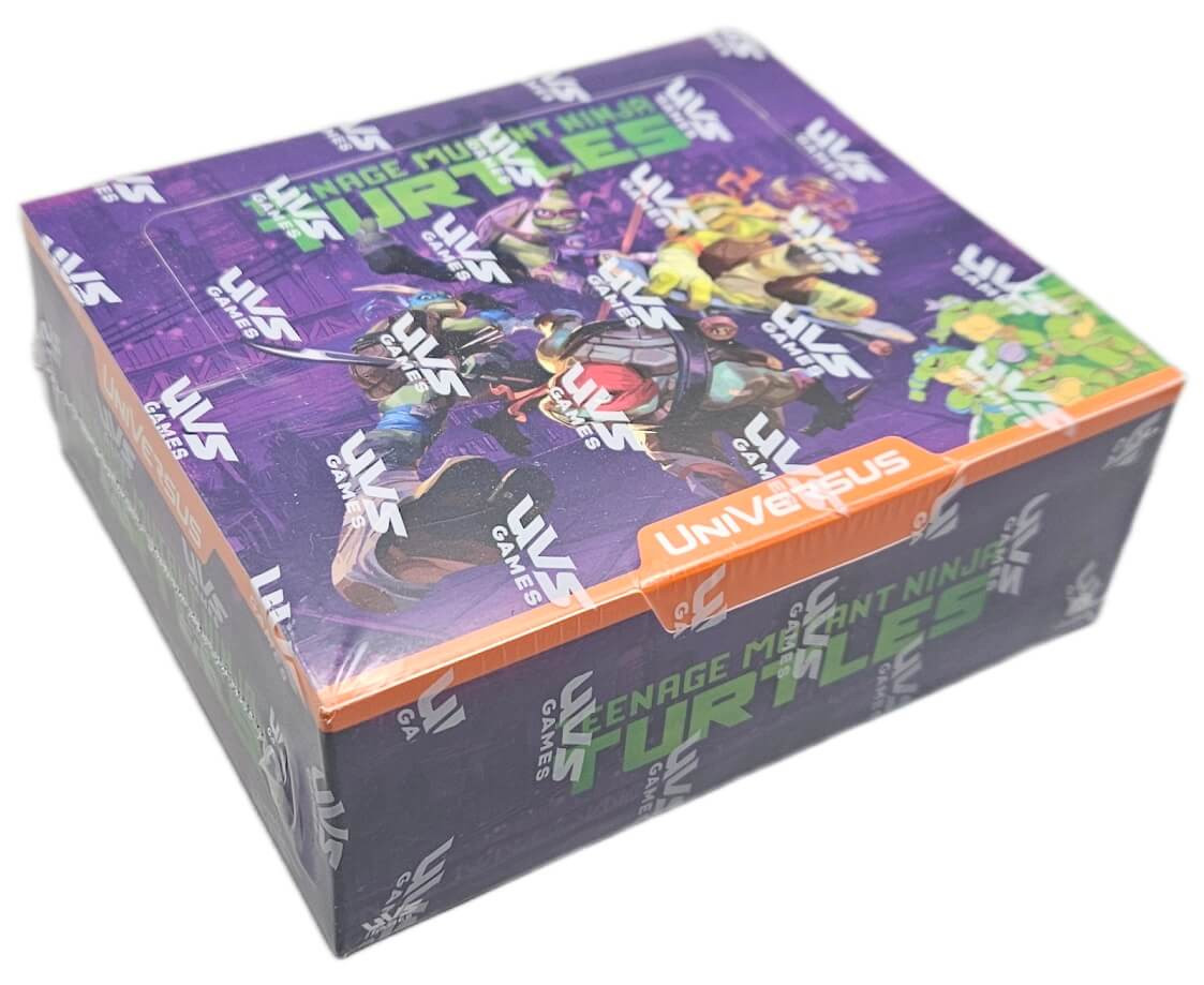 UniVersus Teenage Mutant Ninja Turtles 24 Pack Booster Box UniVersus Teenage Mutant Ninja Turtles 24 Pack Booster Box