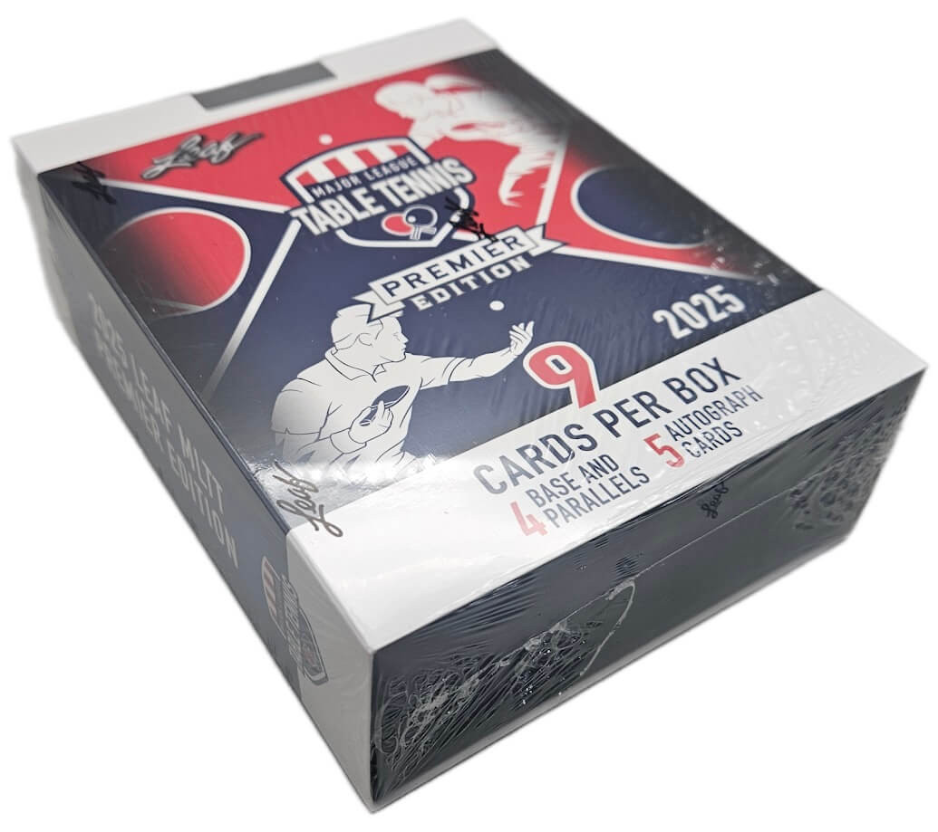 2025 Leaf Major League Table Tennis Premier Edition Hobby Box