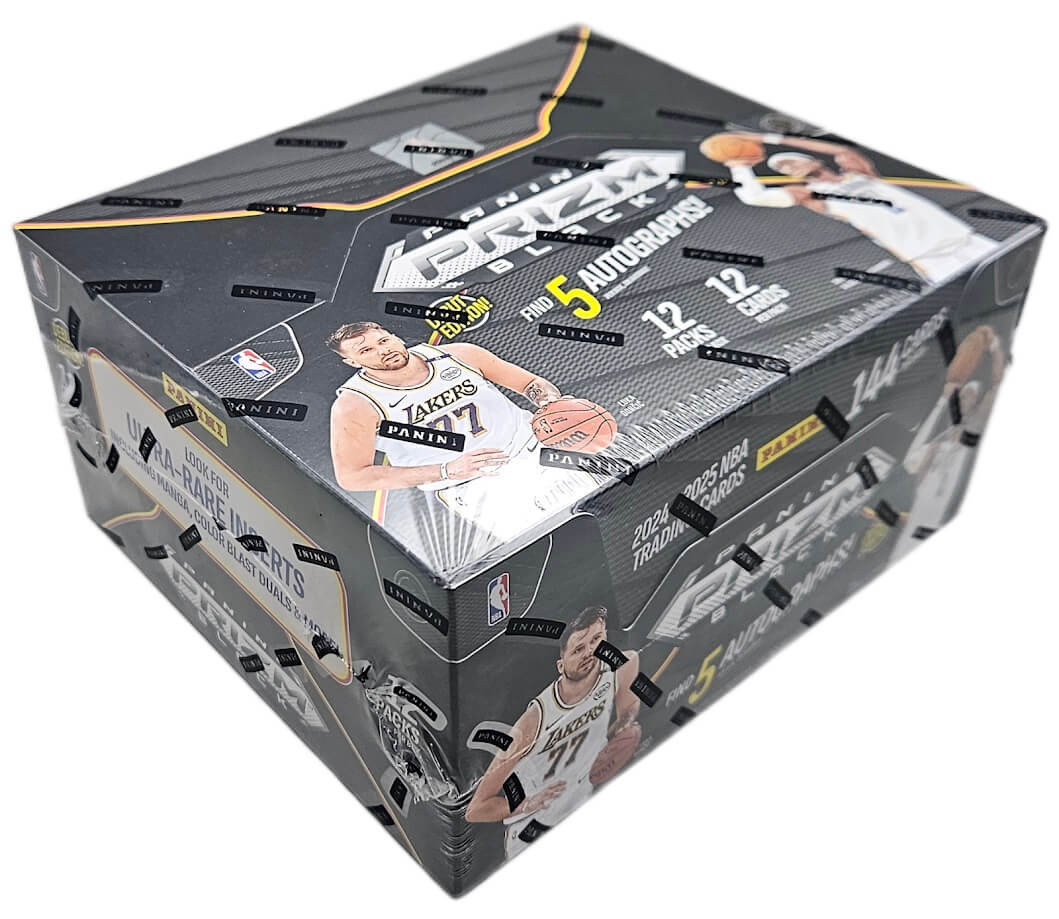 2024-25 Panini Prizm Black Basketball Hobby Box