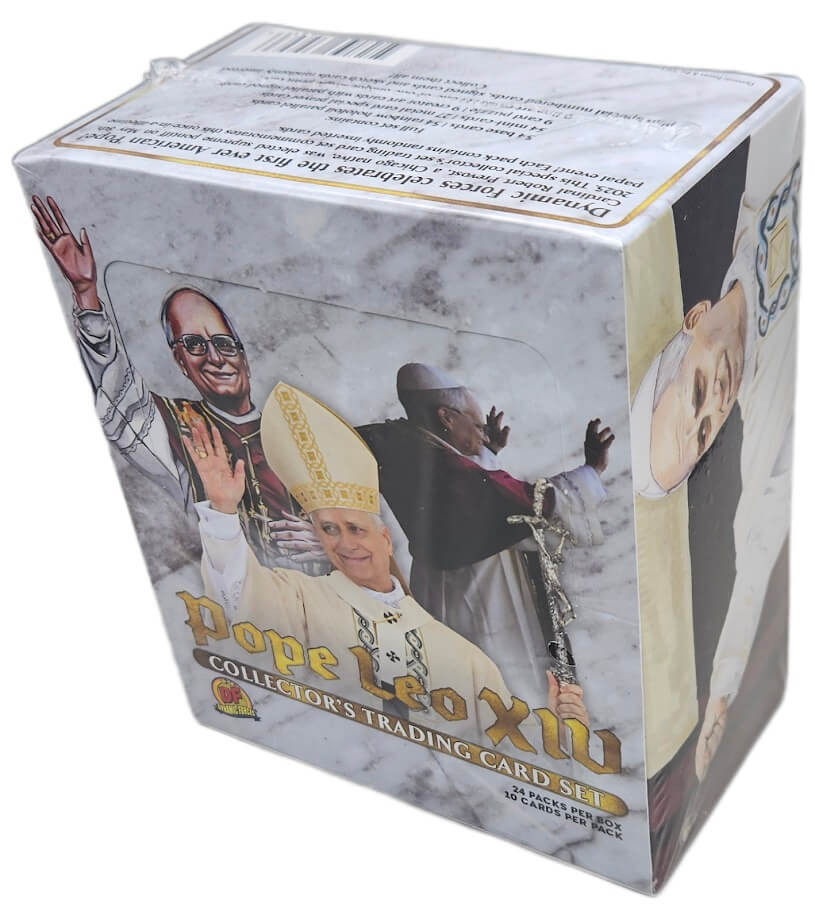 仏ポップス LIO 7CD+DVD POP BOX 25 YEARS〜 未開封 2025 Dynamic Forces Pope Leo XIV Collector's Trading Card Set