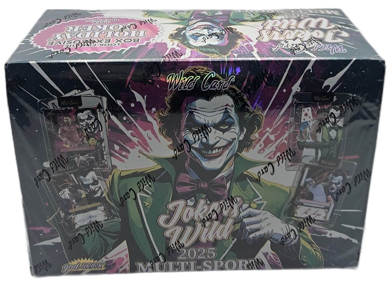 2025 Wild Card Jokers Wild Multi Sport God Brick Hobby Box