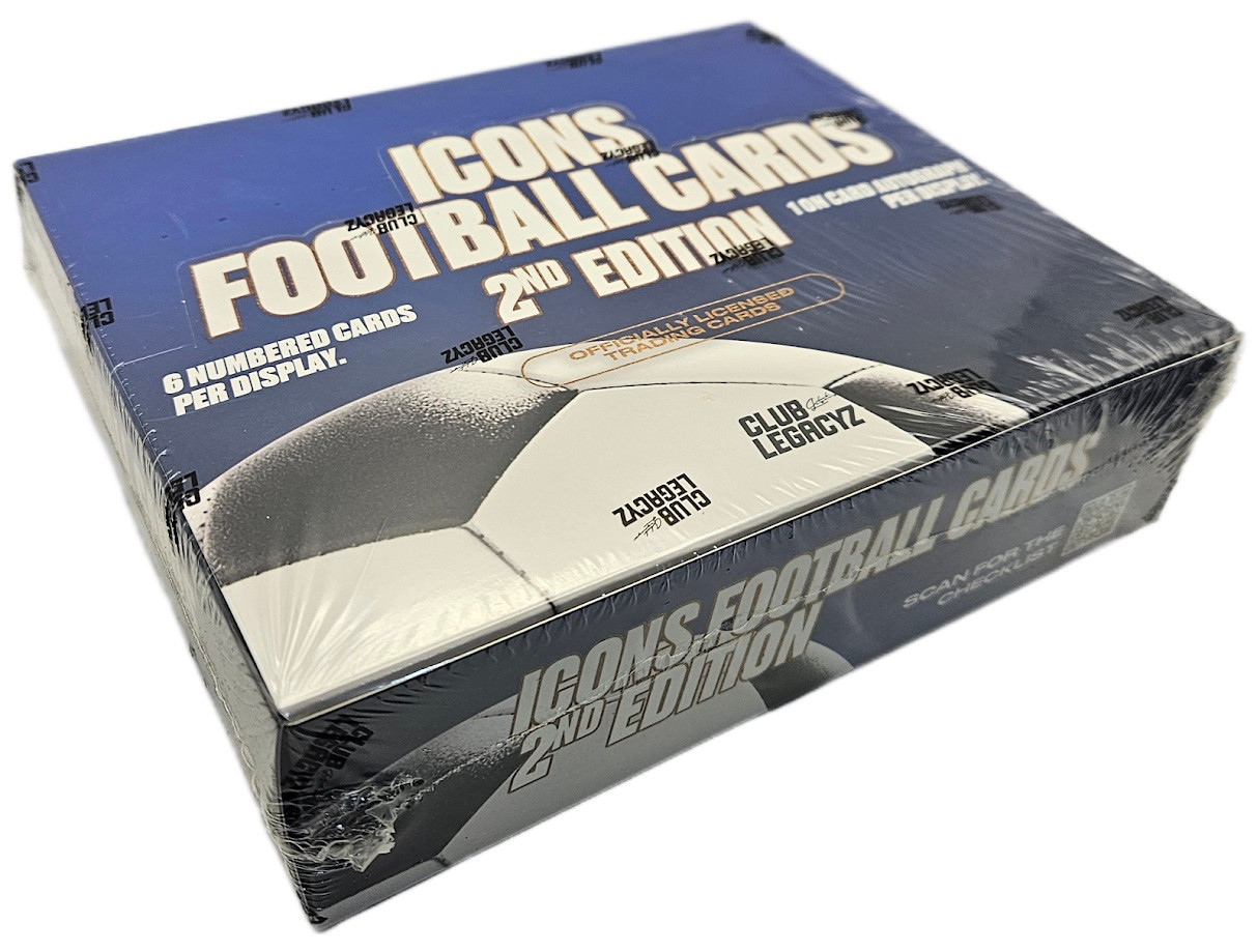 専用　Players Association 2025 Club Legacyz Icons Soccer 2nd Edition Hobby Box