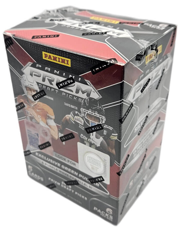 2025 Panini Prizm Draft Picks Football 6 Pack Blaster Box