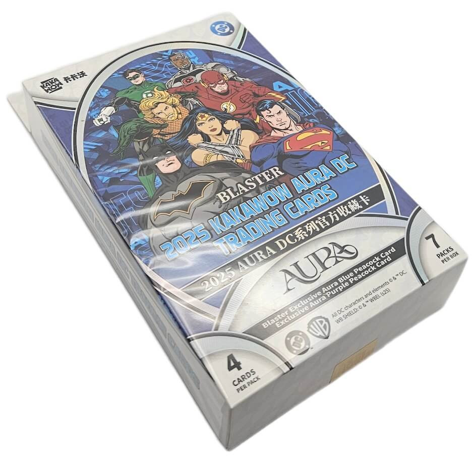 2025 Kakawow Aura DC Comics Trading Cards Blaster Box