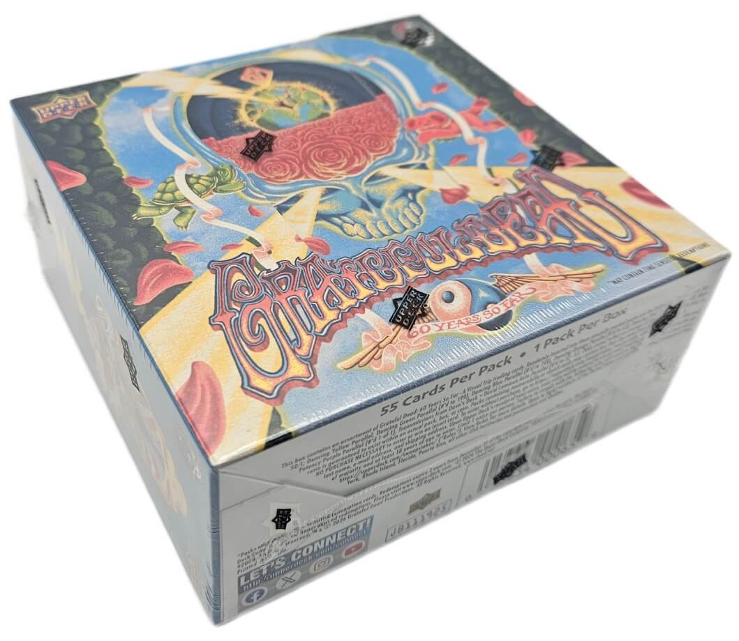 2025 Upper Deck Grateful Dead Trading Cards Box Set 60 Years So Far