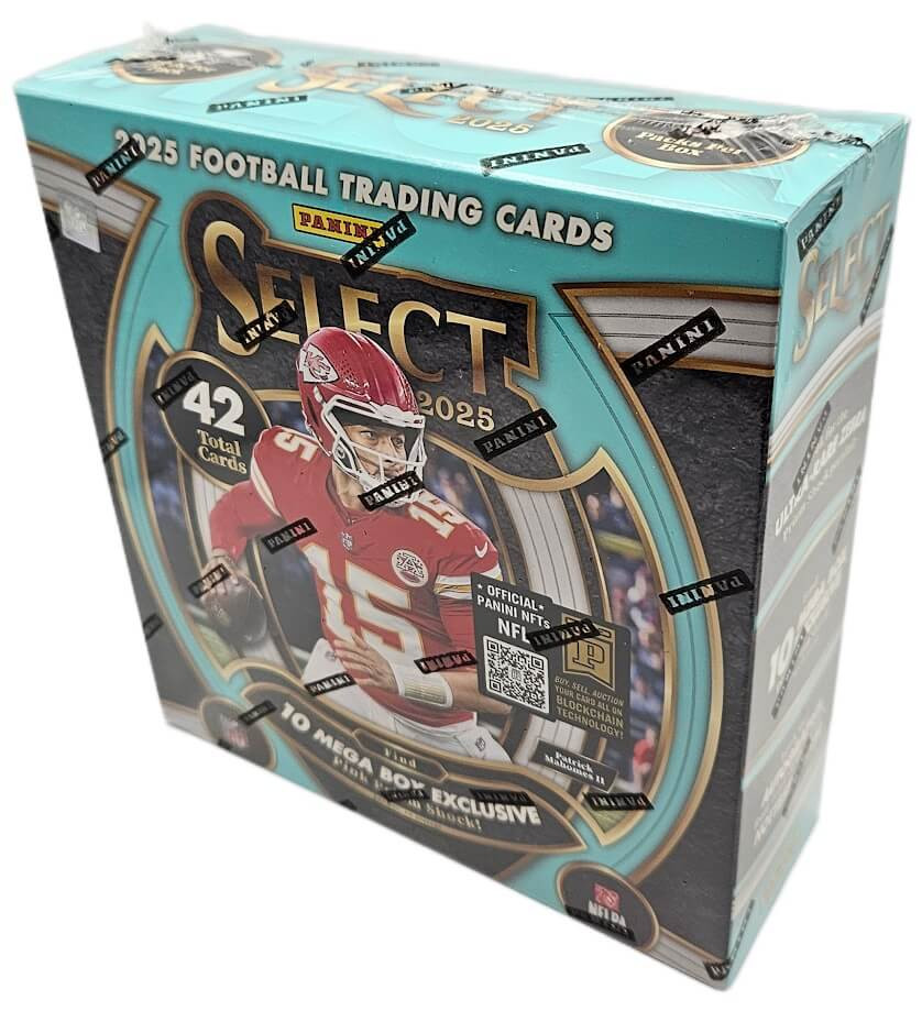 2025 Panini Select Football 6 Pack Mega Box