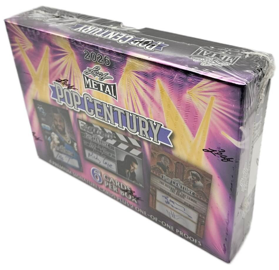 2022 Leaf l Pop Century 新品未開封ボックス 2026 Leaf Metal Pop Century Hobby Box