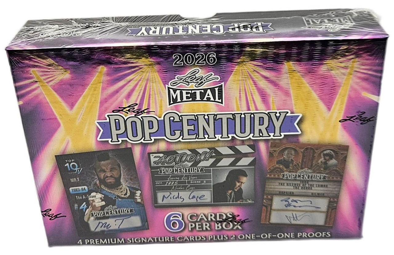 2026 Leaf Metal Pop Century Hobby Box