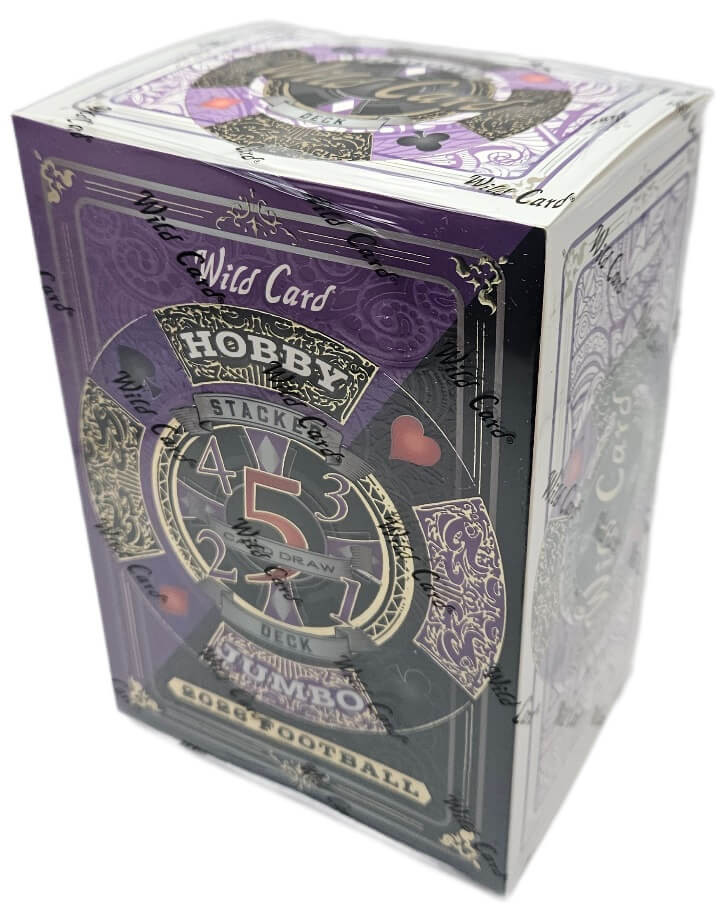 2026 Wild Card 5 Card Stacked Deck Edition Football Hobby Jumbo Box