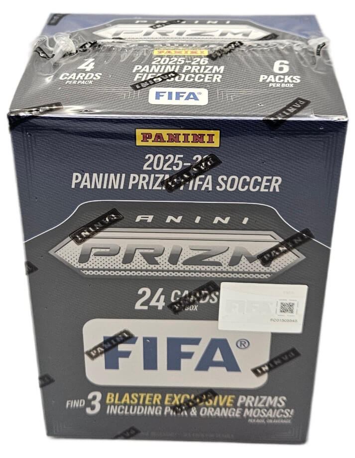 2025-26 Panini Prizm FIFA Soccer 6 Pack Blaster Box