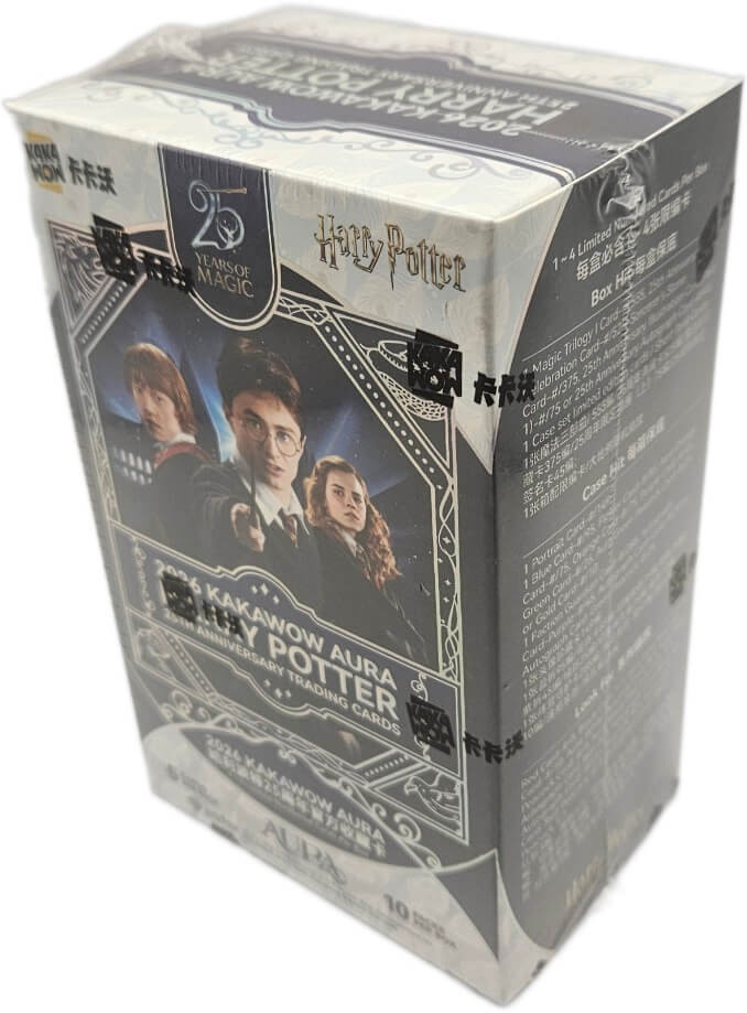 2026 Kakawow Aura Harry Potter 25th Anniversary Trading Cards