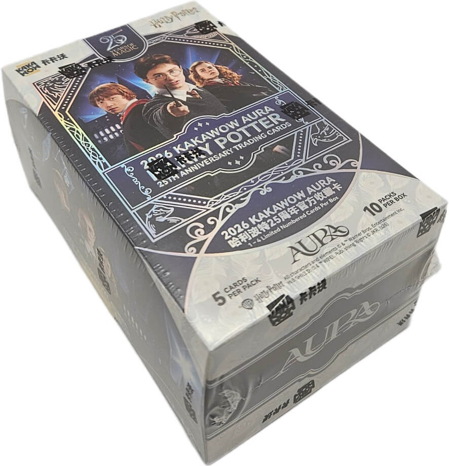 2026 Kakawow Aura Harry Potter 25th Anniversary Trading Cards