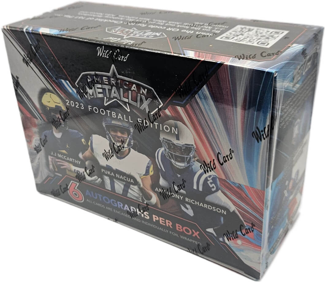 2023 Wild Card American Metallix Football Edition Hobby Box