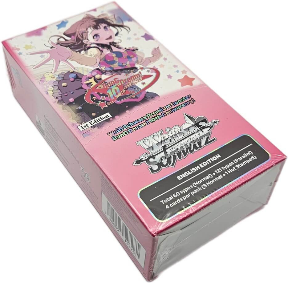 Weiss Schwarz TCG: Bang Dream 10th Anniversary 6 Pack Premium
