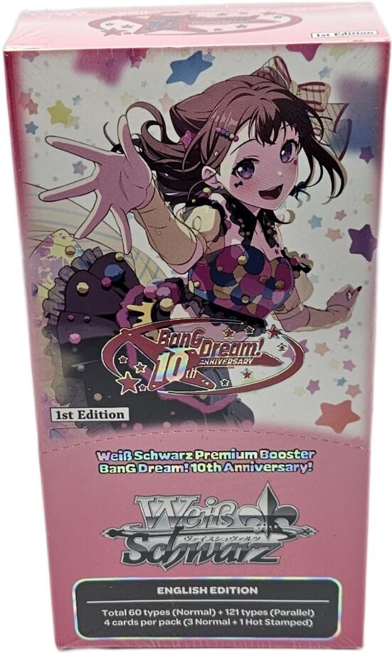 Weiss Schwarz TCG: Bang Dream 10th Anniversary 6 Pack Premium