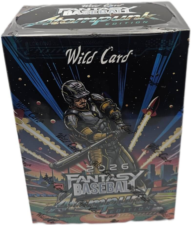 2026 Wild Card Fantasy Baseball Atompunk Edition Hobby Box
