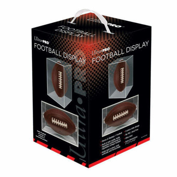 Ultra Pro Football Display Full Size Pro Ball Display Case with Built In Cradle Ultra Pro Football Display Full Size Pro Ball Display Case with Built In Cradle