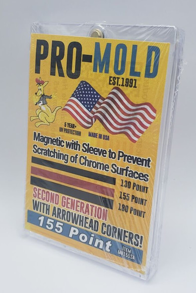 Pro-Mold Magnetic with Sleeve 2ND GEN 155pt Sleeved Size Card Holder