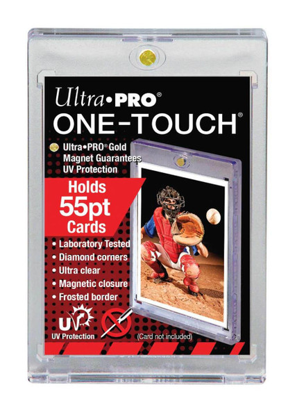 Ultra Pro 55pt One-Touch Magnetic Trading Card Holder with UV Protection
