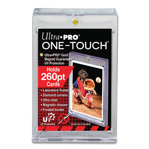 Ultra Pro 260pt One-Touch Super Thick Magnetic Trading Card Holder with UV Protection