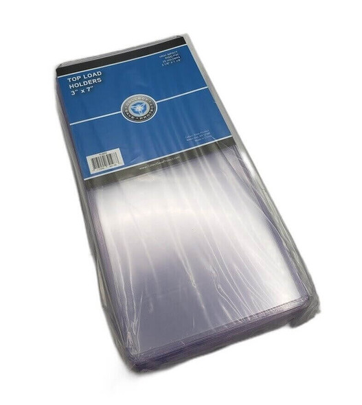 Ultra PRO Ticket Size Toploaders (25-Pack) – Clear Rigid Holders For Stubs 3.5x7.25