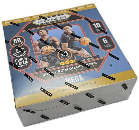 2023-24 Panini Prizm Draft Picks Basketball 6 Pack Mega Box