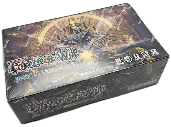 Force Of Will Judgement Of The Rogue Planet 36 Pack Booster Box