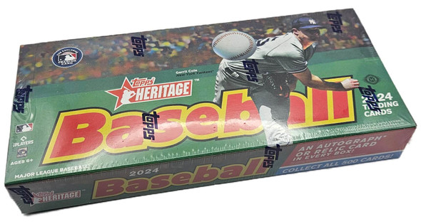 2024 Topps Heritage Baseball Hobby Box