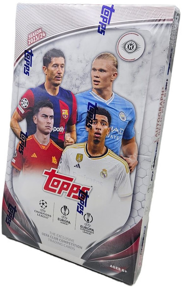 2023-24 Topps UEFA Club Competition Soccer Hobby Box