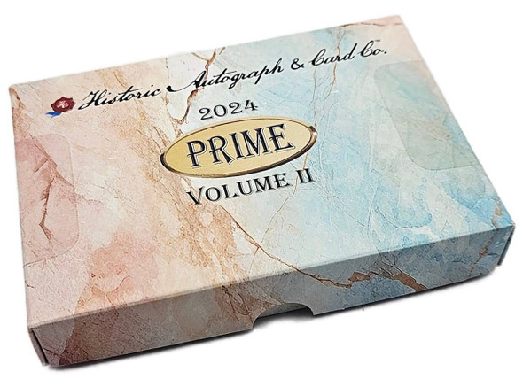 2024 Historic Autographs Prime Volume II Premium Hobby Box