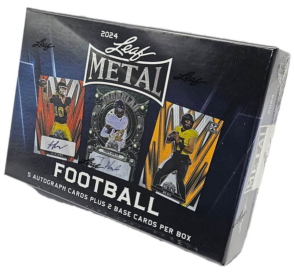 2024 Leaf Metal Football Hobby Box