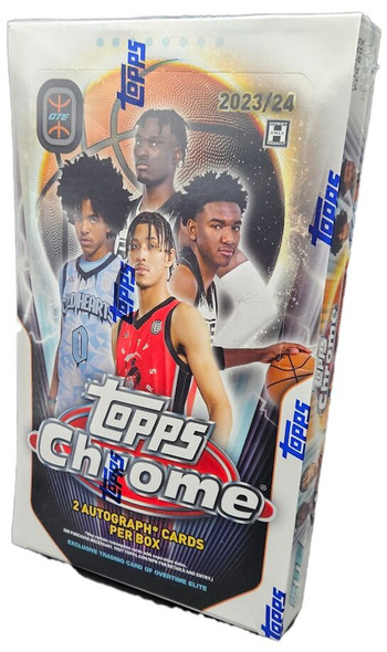 2023-24 Topps Chrome Basketball 5 Pack Monster Box
