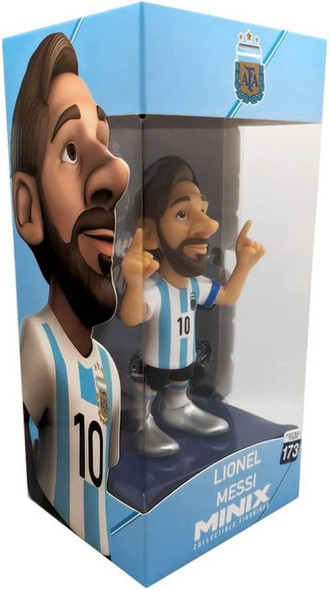 Minix Football Stars #173 Lionel Messi Argentina 4.75 Inch Collectible Vinyl Figure