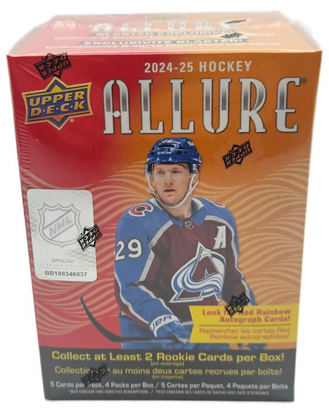 2024-25 Upper Deck Allure Hockey 4 Pack Blaster Box