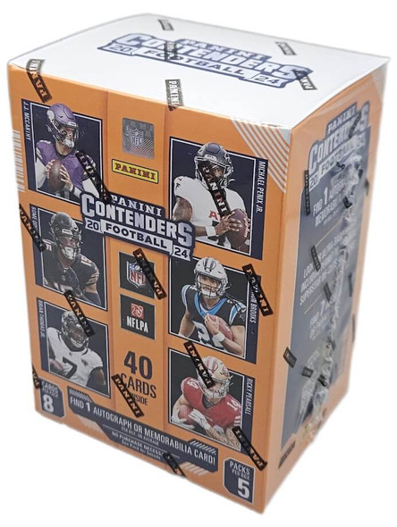 2024 Panini Contenders Football 5 Pack Blaster Box