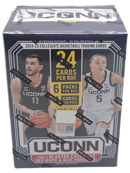 2024-25 Panini UCONN Basketball 6 Pack Blaster Box