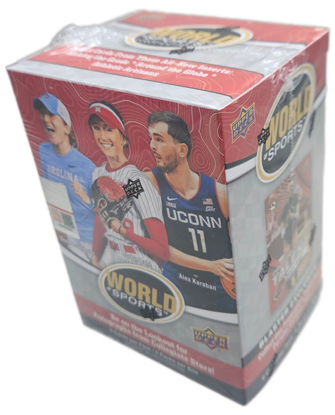 2025 Upper Deck World Of Sports 6 Pack Blaster Box