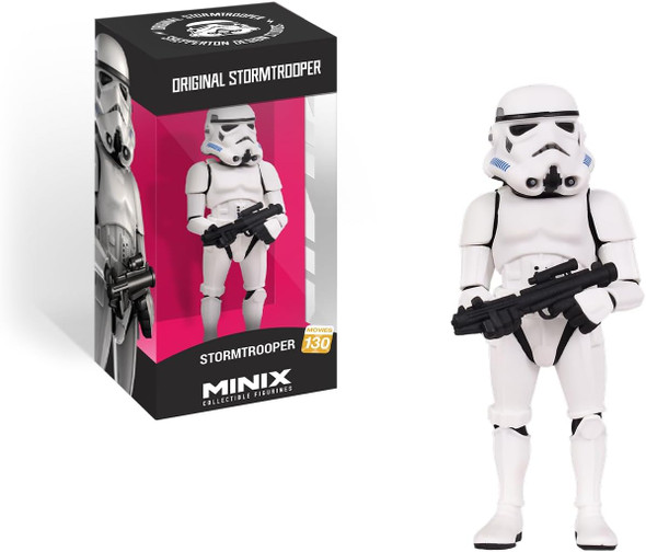 Minix Movies #130 Stormtrooper Original Stormtrooper 4.75 Inch Collectible Vinyl Figure