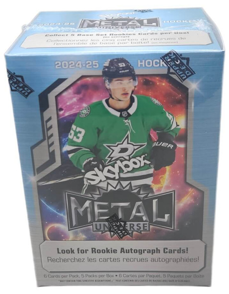 2024-25 Upper Deck Skybox Metal Universe Hockey 5 Pack Blaster Box