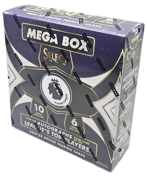 2024-25 Panini Premier League Soccer 6 Pack Mega Box