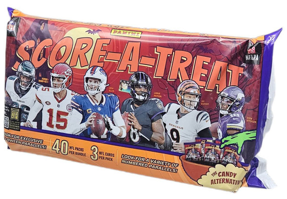 2025 Panini Score A Treat 40 Pack Halloween Football Cards Bundle